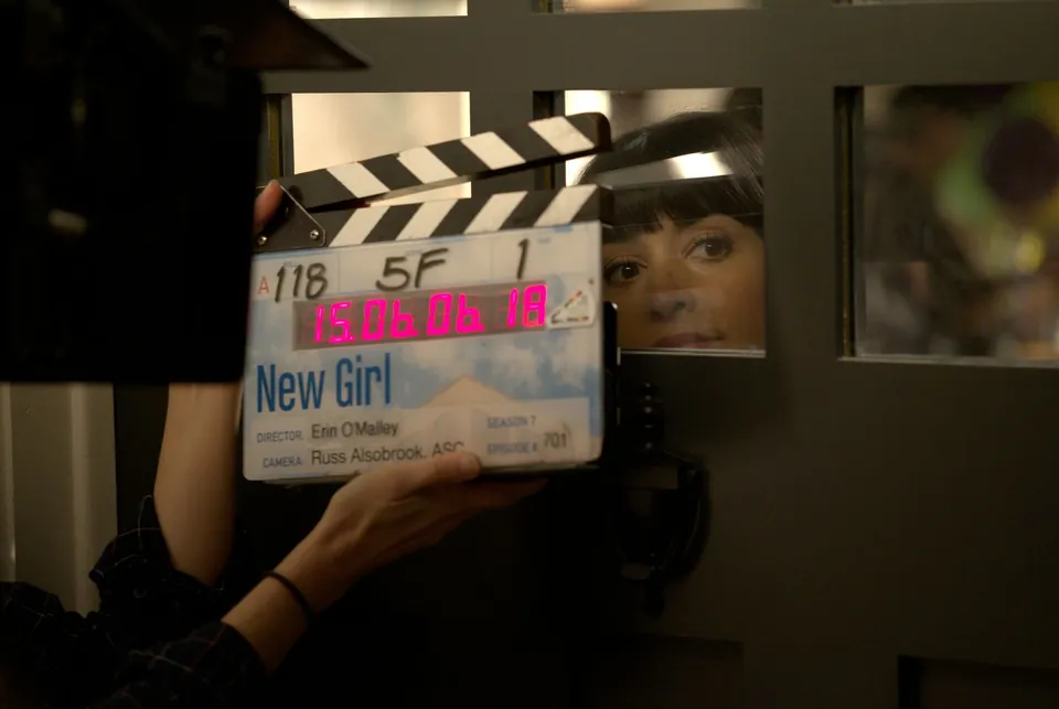 New Girl · FOX, on set